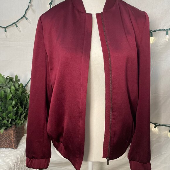 Hallhuber Bomber Jacket- Sz 8 - Picture 4 of 6